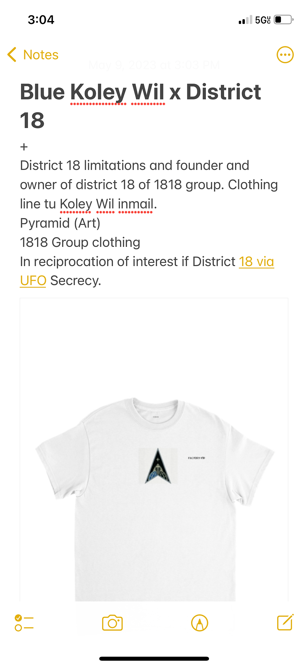 Thumbnail: 1818 Group Clothing with interest and correspondence of Factory Kid via Factory 