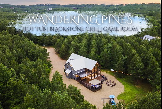 Wandering Pines Cabin Broken Bow Oklahoma