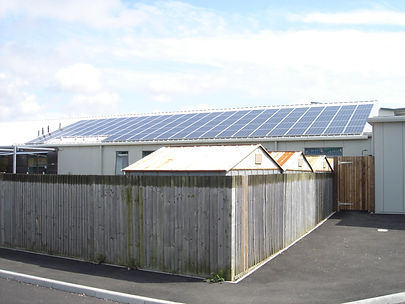 A 130 PV panel commercial installation