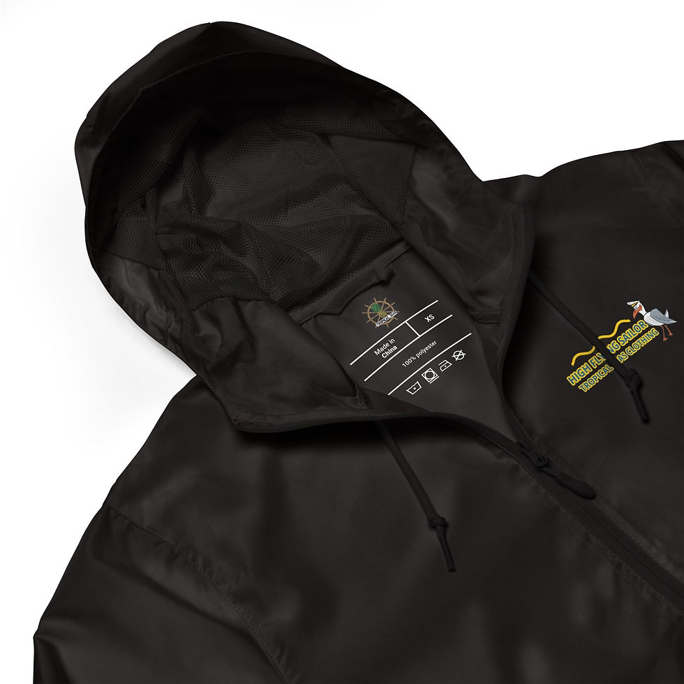Miniatura: High Flying Sailor Lightweight Zip Up Windbreaker