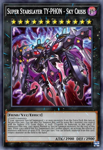 Super Starslayer TY-PHON - Sky Crisis | Infinity Cards