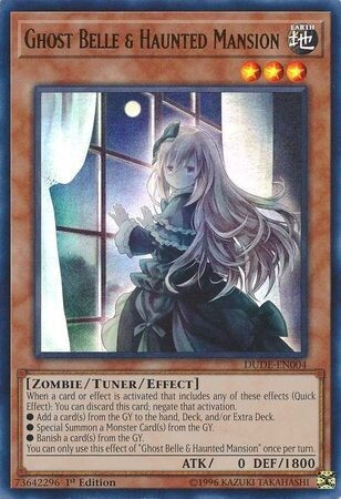 yugioh gladiator beast deck profile RA05-EN092 - Ghost Belle & Haunted Mansion - Starlight Rare