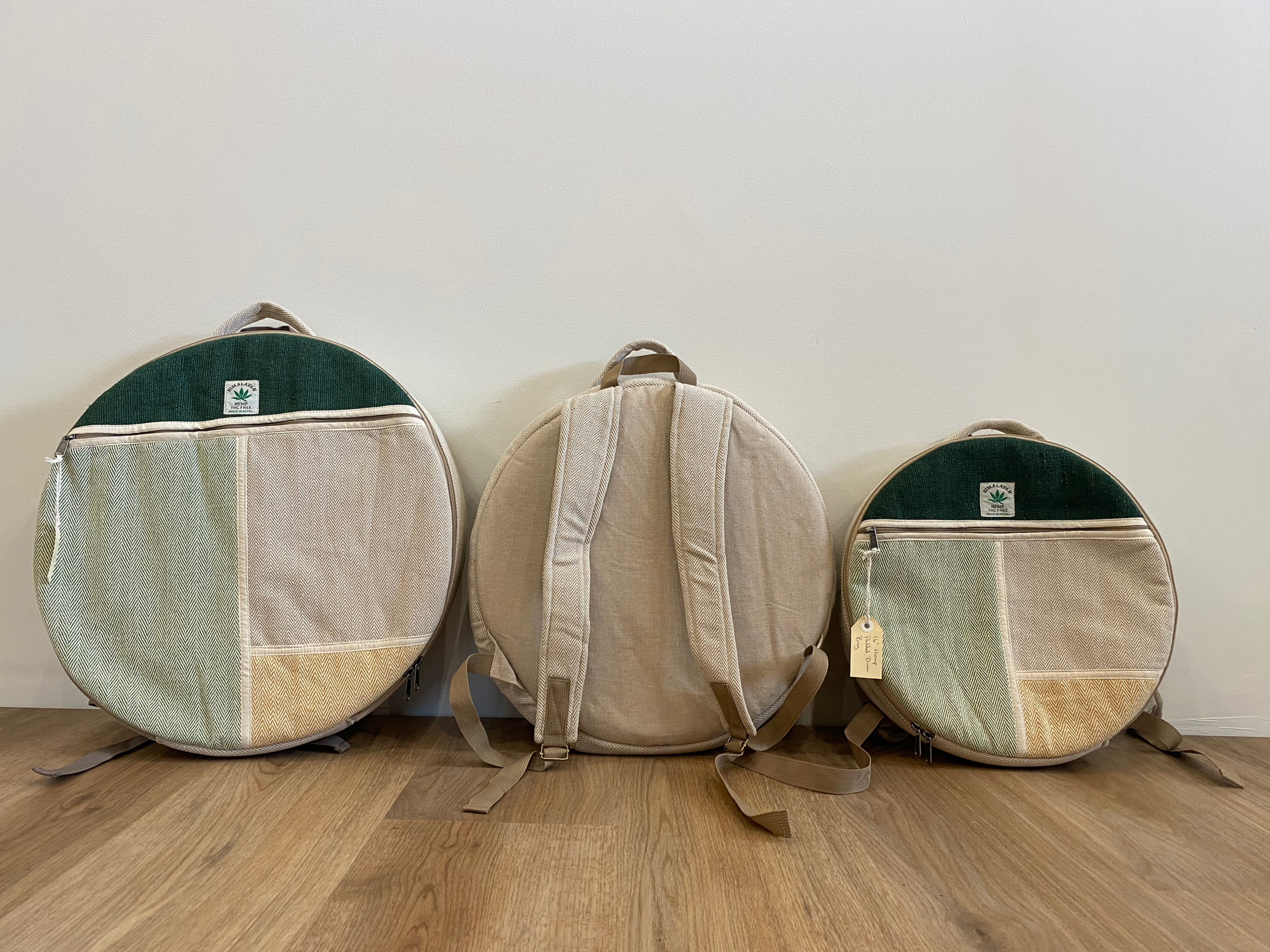 Padded Hemp Drum Bags