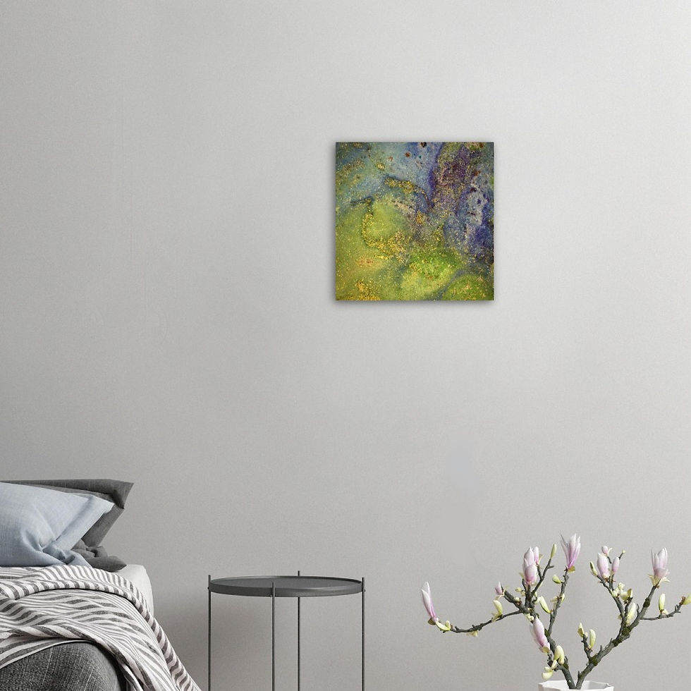 Thumbnail: topographic impressions VI - aluminum prints