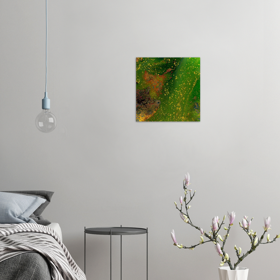 Thumbnail: topographic impressions IV - premium semi-glossy frameless prints