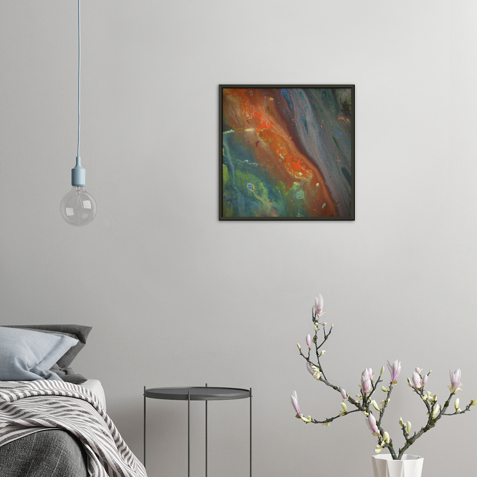 Thumbnail: sequestered carbon II - framed archival prints