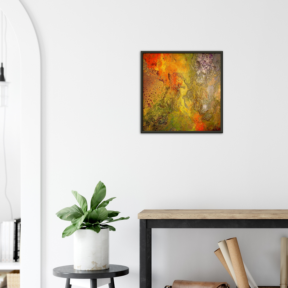 Thumbnail: quasar extensions IX - framed archival prints
