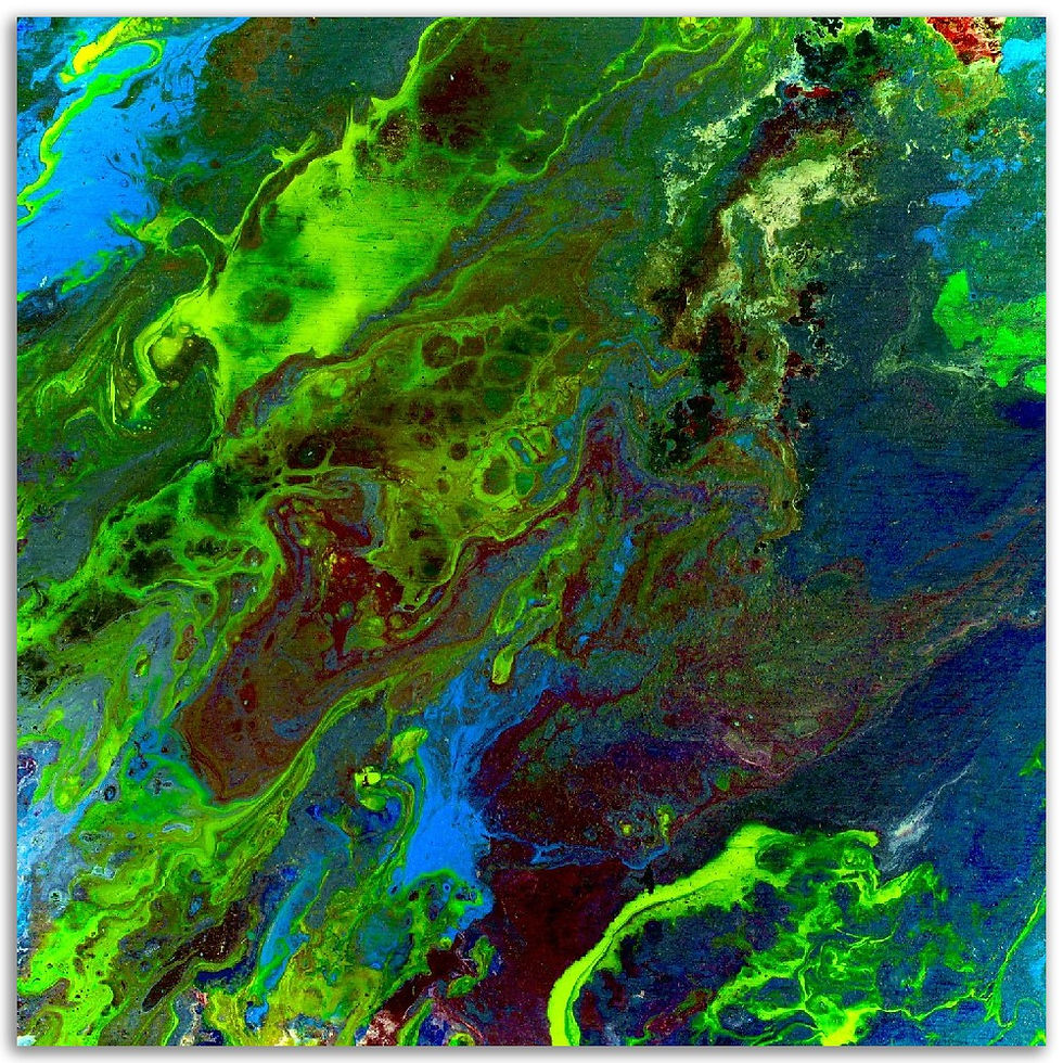 Thumbnail: oceanographic summations III - aluminum prints