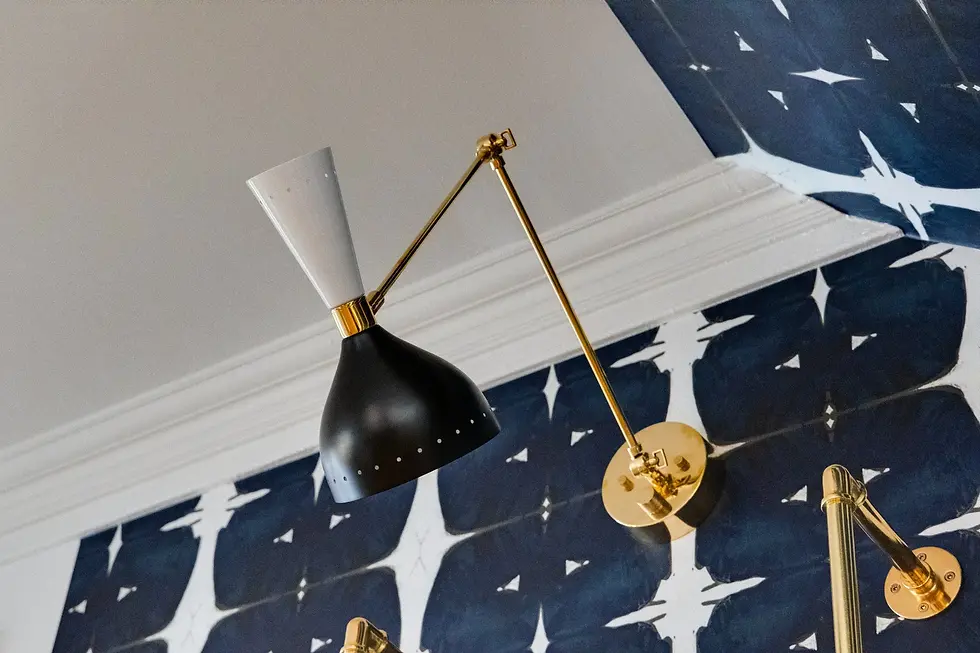 Black+and+White+Sconce