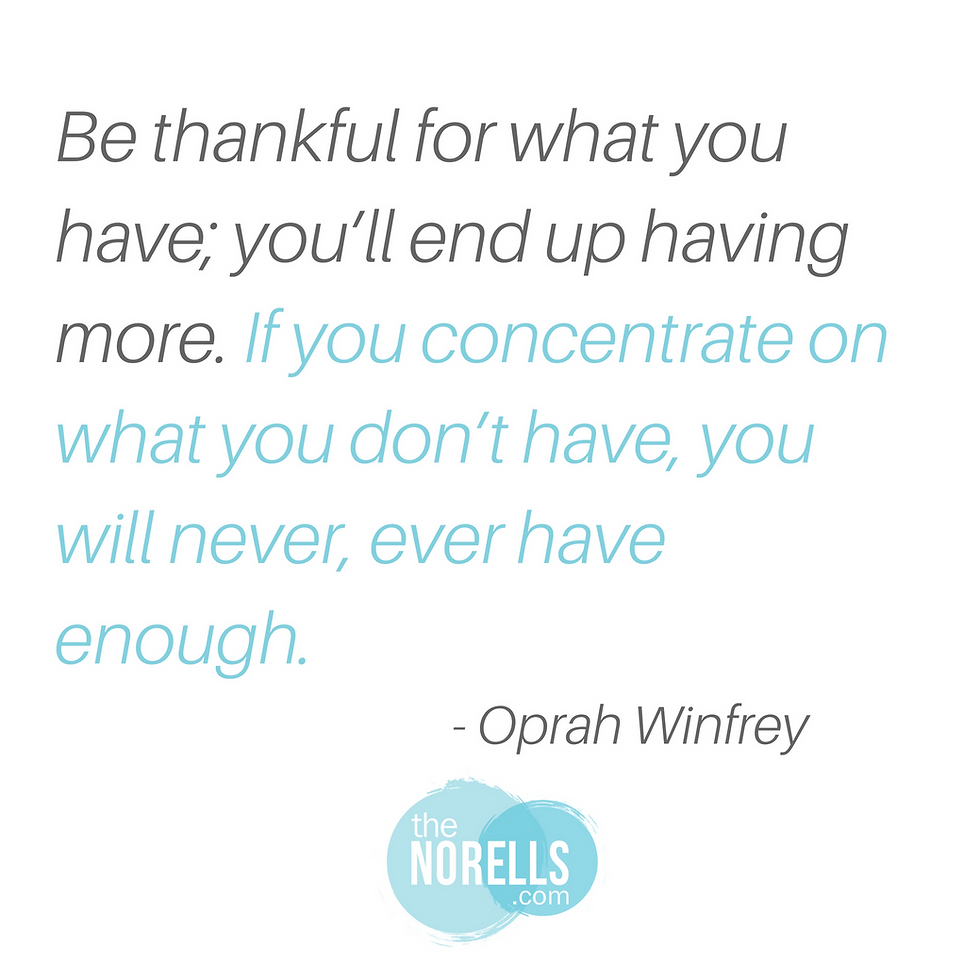 gratitude is the attitude