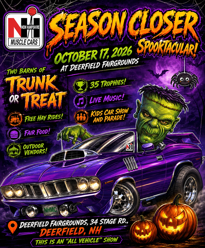 NH Muscle Cars Season Closer
