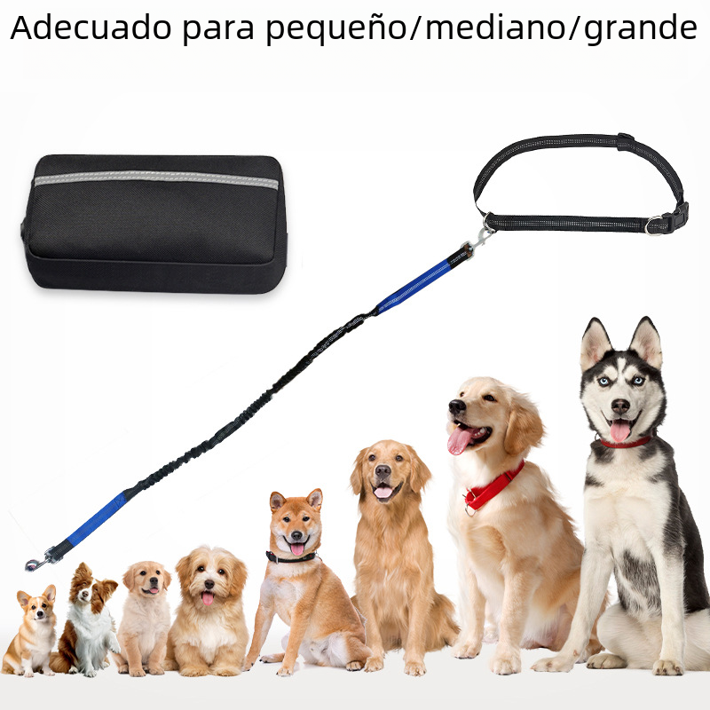 Thumbnail: Cross-Border Amazon Pet Running Waist Bag with Leash
