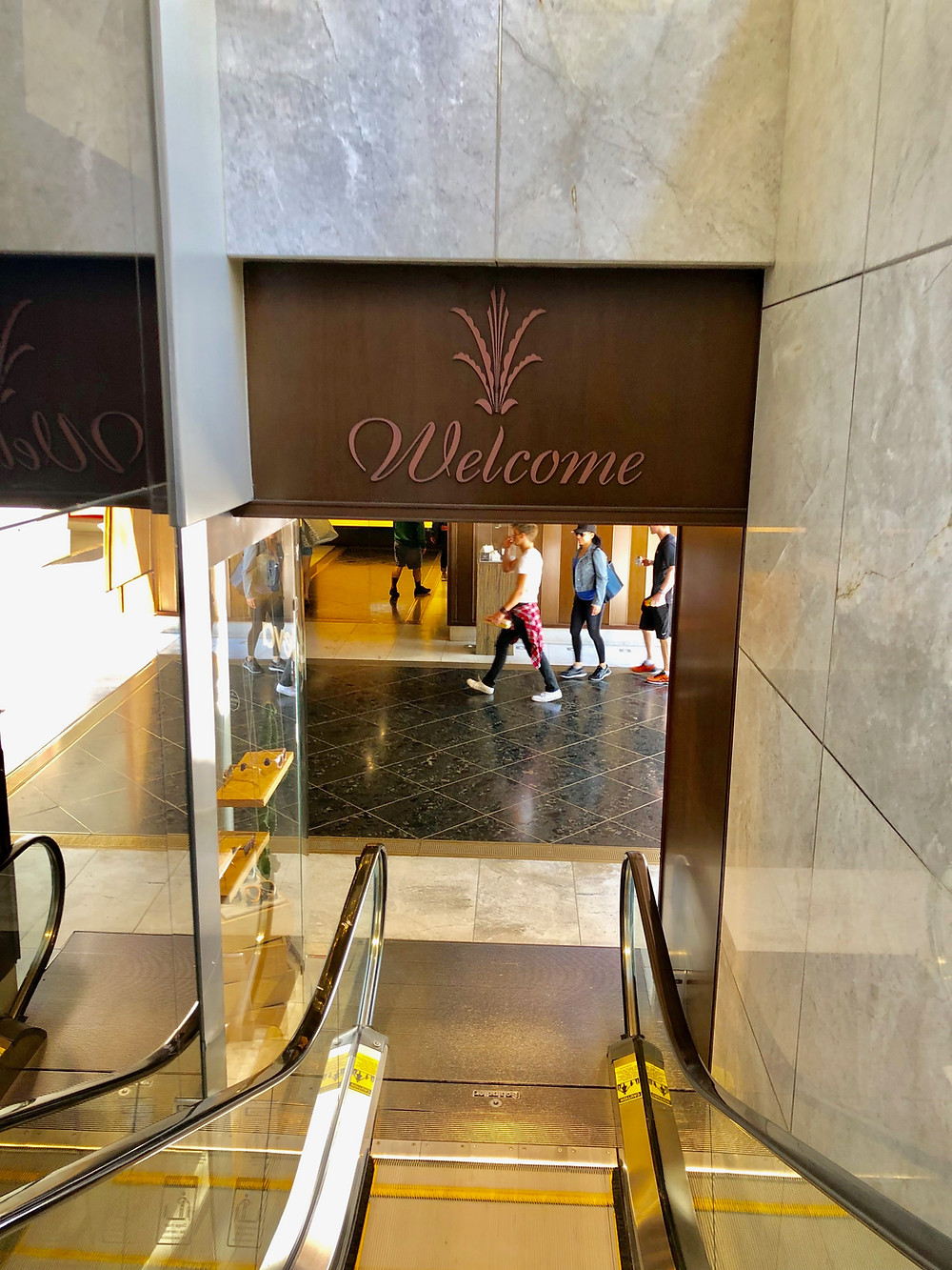 luxury escalator
