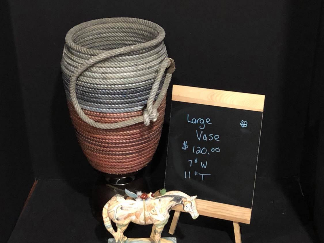 Large 2 rope basket 107