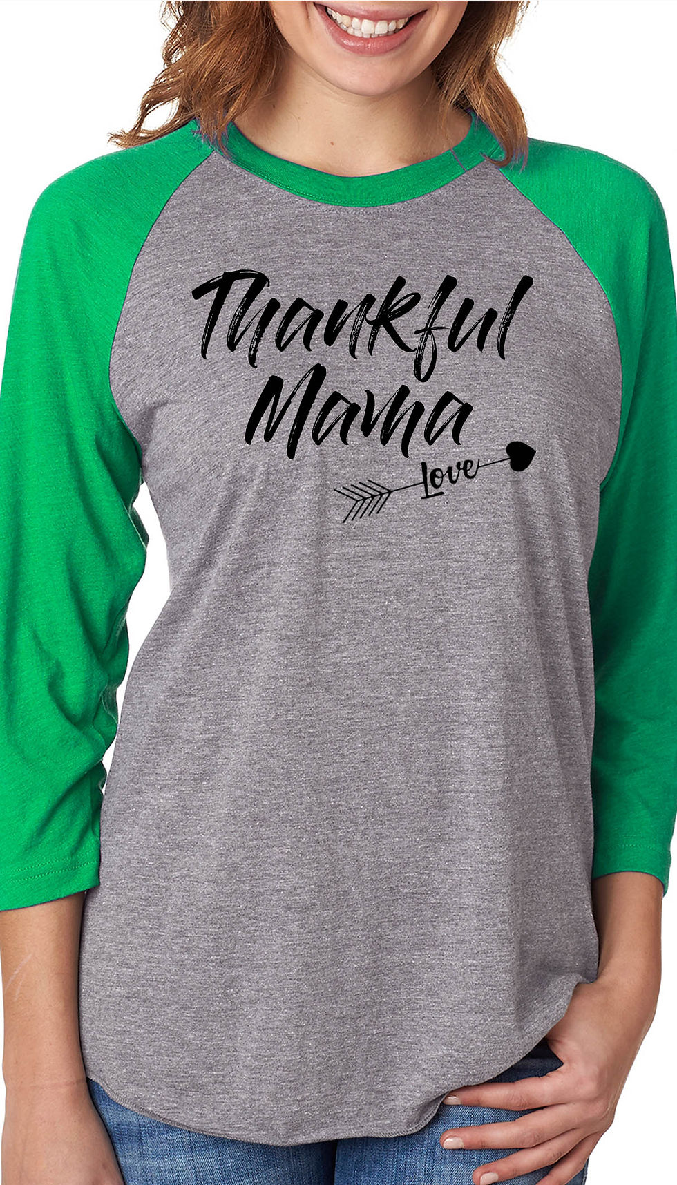 Thumbnail: Thankful Raglan shirt