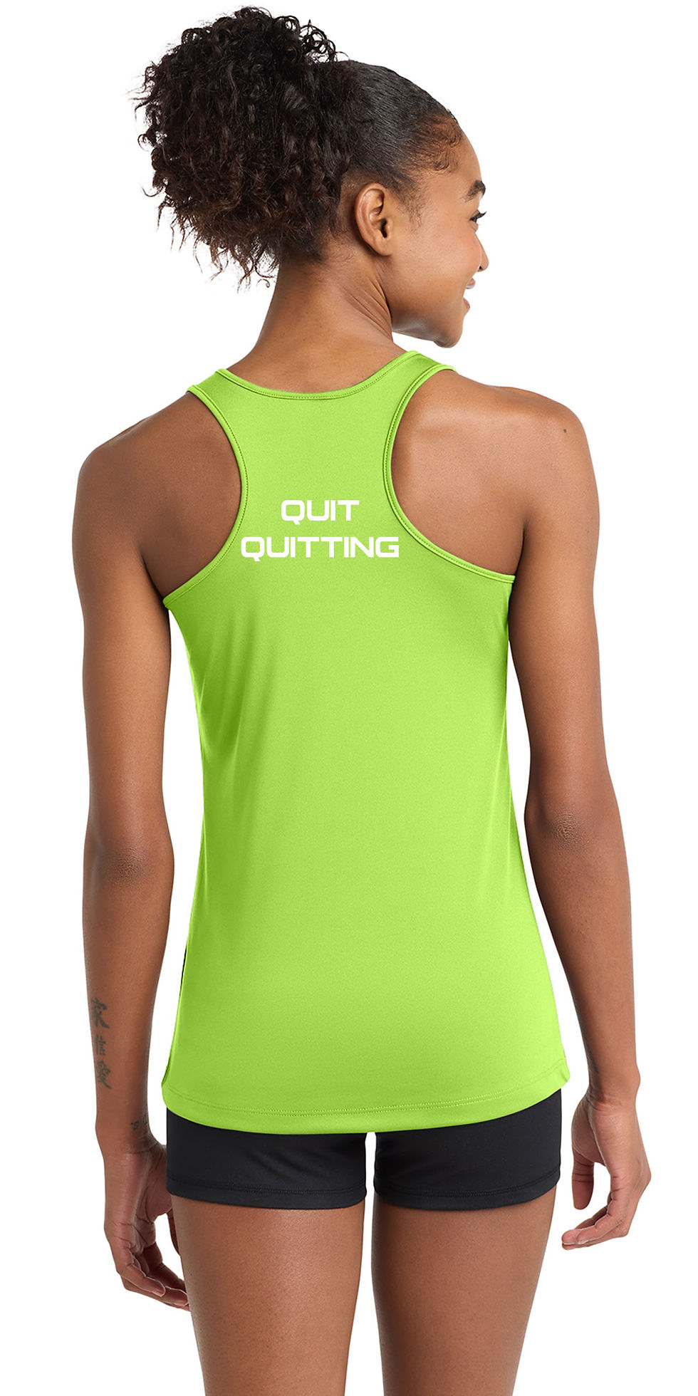 Thumbnail: Quit Quitting Ladies' Racerback Tank Top