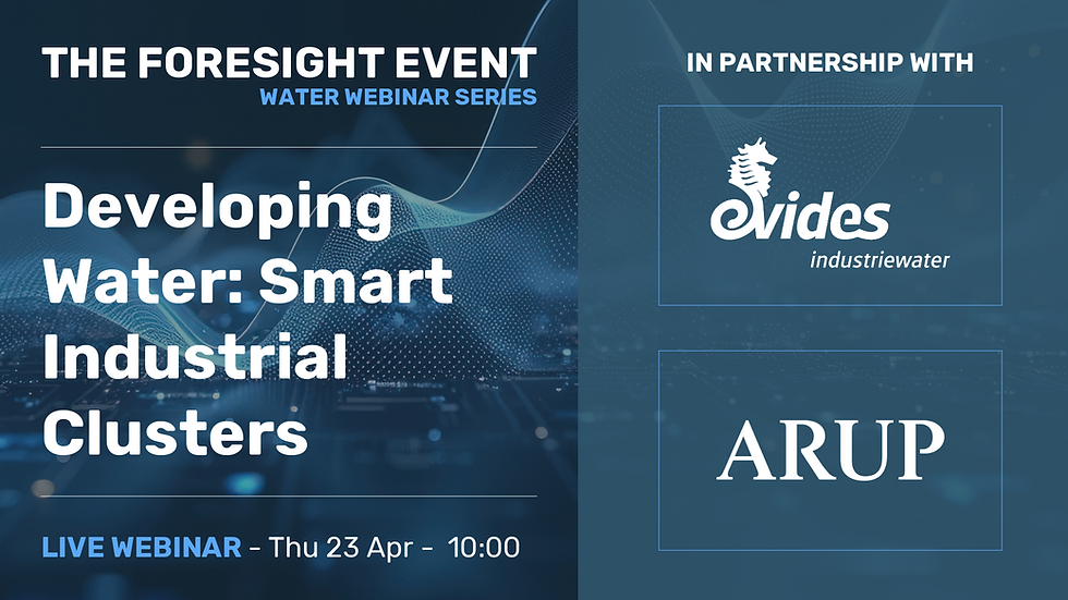 Developing Water-Smart Industrial Clusters