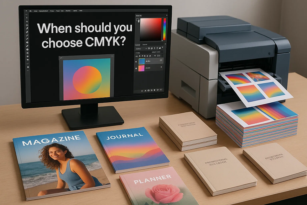     When should you choose CMYK