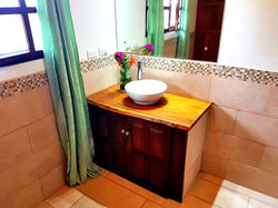 wood counter
