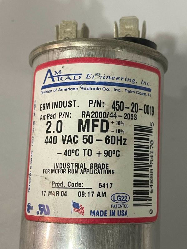 CAPACITOR 2MF