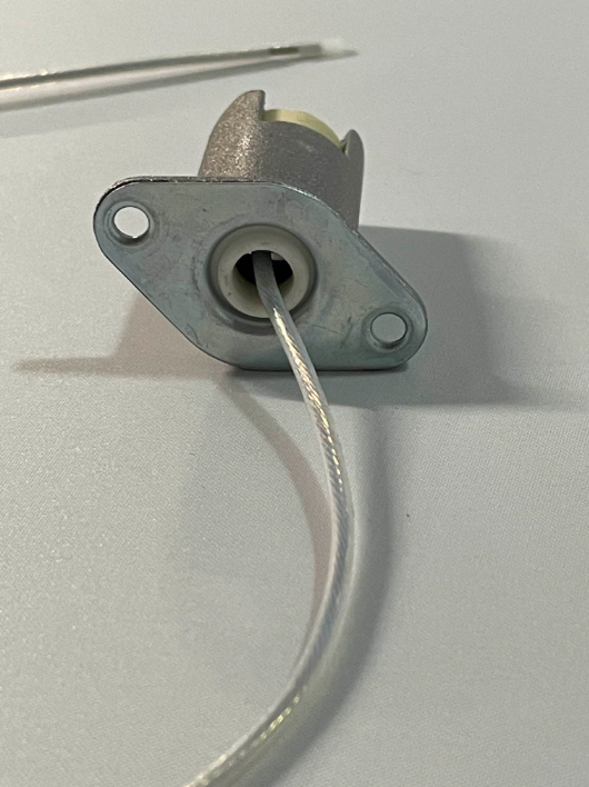 Thumbnail: LAMPHOLDER FACIAL METAL ROUND