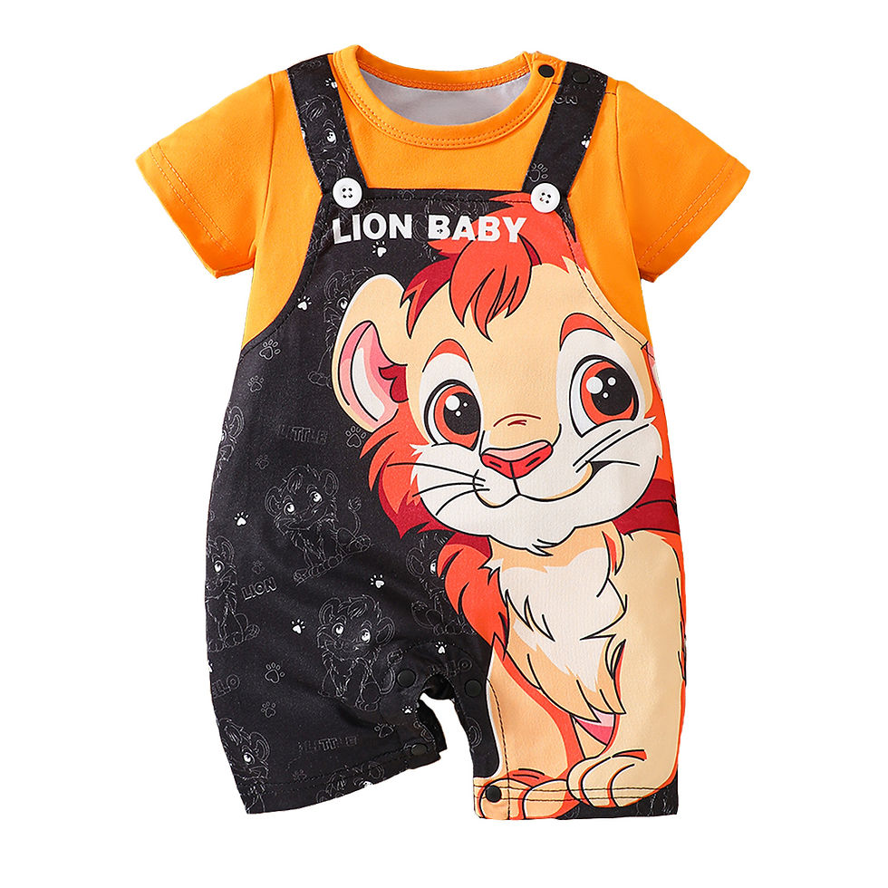Miniatura: Conjunto Leãozinho Safari Baby