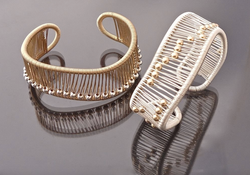 Tana Acton - Kinetic Cuff with Ball Beads