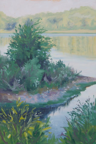 Holly Glasscock - Very Verte - Table rock Park - 24x16.jpeg
