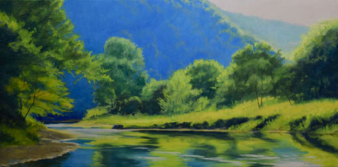 Kevin Beck - Water Water Everywhere - 24x48-oil -18wwe.jpg