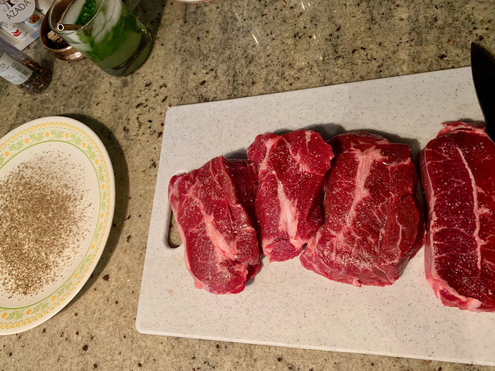 Steak Au Poivre (Peppercorn Steak)