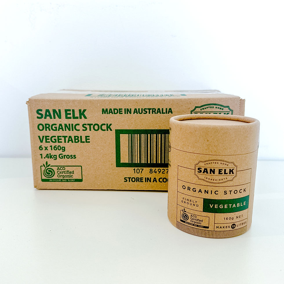 Thumbnail: SAN ELK ORGANIC STOCK - VEGETABLE: 6 PACK