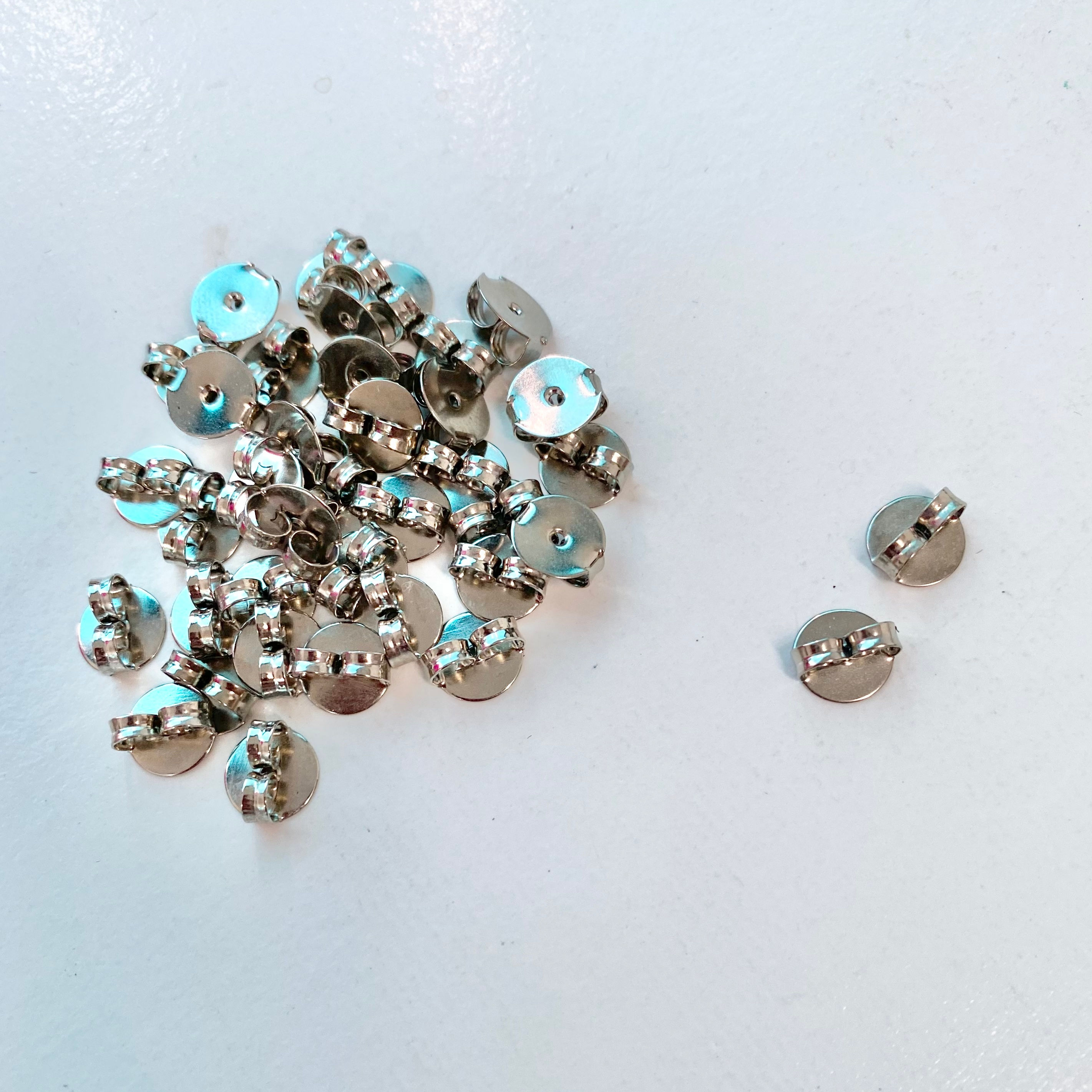 Tarraxa Sutiã de orelha prata (par)