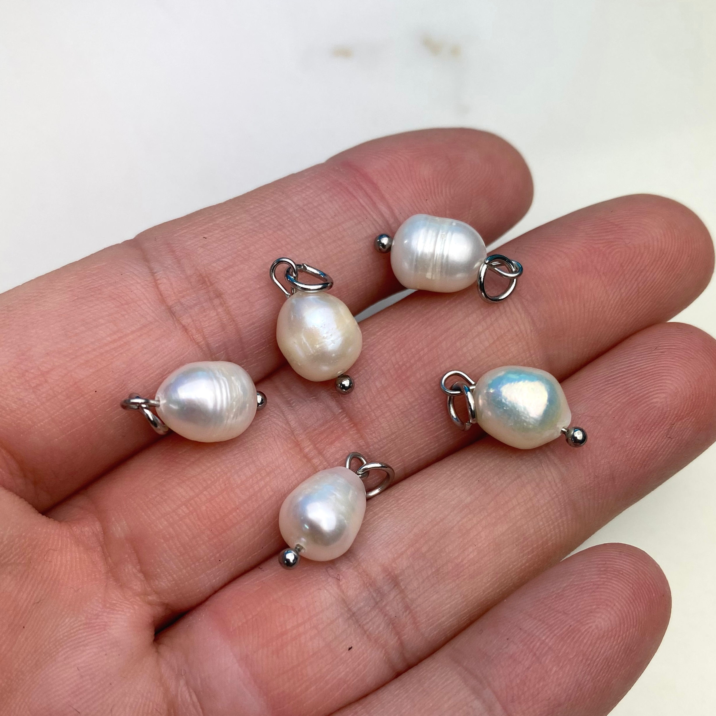 Pérola natural inox