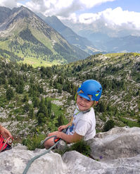 camp de grimpe pour enfant