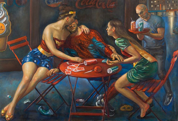 Lovers 36" x 50" 2016-2017