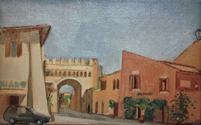 Roman Street 3 8" x 13" 1996