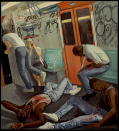 Incident - Center Panel 84” x 76” 1988
