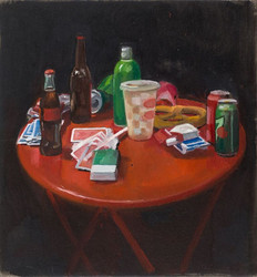 Times Square Still Life 2* 14" x 16" 2017
