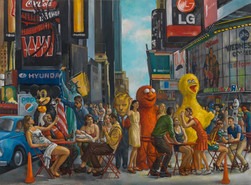 Times Square 3* 31" x 42" 2015