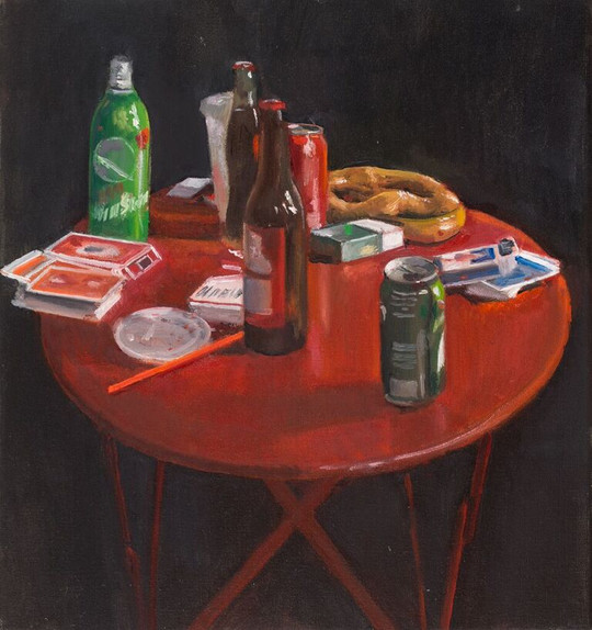 Times Square Still Life 18* 14” x13” 2017