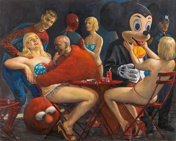Lust 44" x 55" 2016-2017