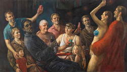 Family 41 1/2" x 72" 2017