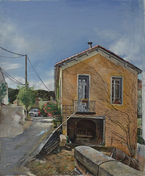 House in La Voulte 18.5” x 15.5” 2010