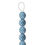 Thumbnail: Snake Czech Glass Fire Polished Beads Placid Blue