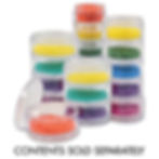This comprehensive 23-piece stack jar assortment provides a versatile, space-saving solution for organizing a multitude of sm