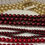 Thumbnail: 4mm 6mm 8mm RED or Bordeaux Preciosa Czech Glass Pearls: Timeless Elegance