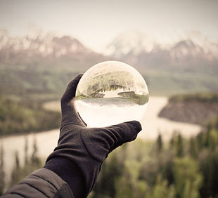 Nature Reflecting on Crystal Glass_edite