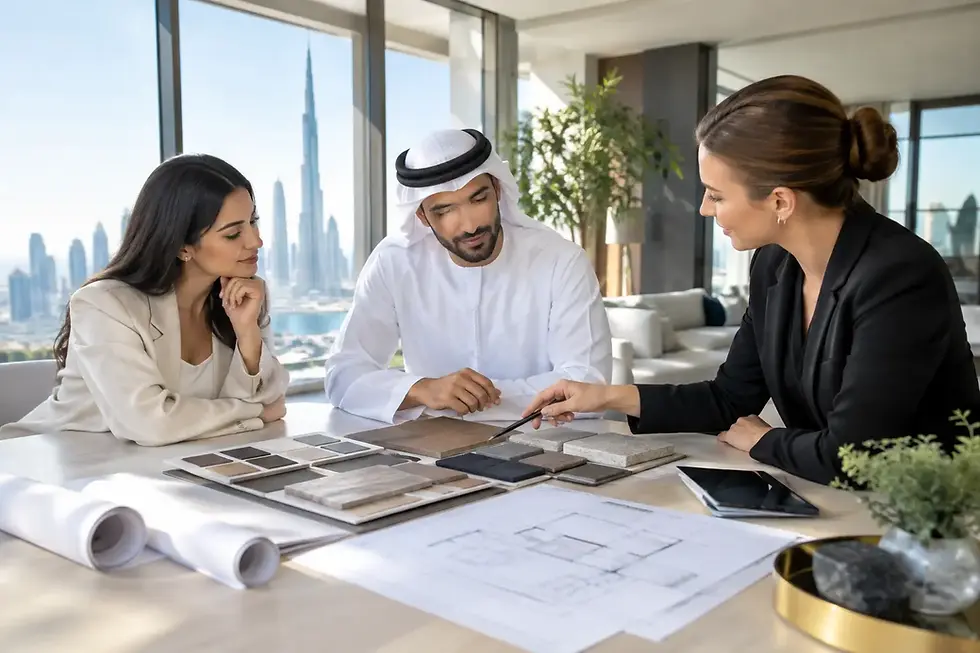 How to Brief Interior Designers for a Dubai Home