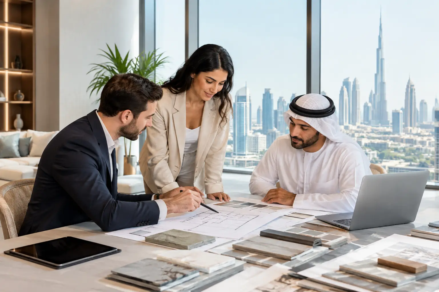 Interior Design Project Coordination in Dubai