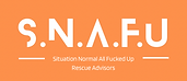 SNAFU Rescue Advisor logotype för konflikt och toxiska företagskulturer och ledarskap